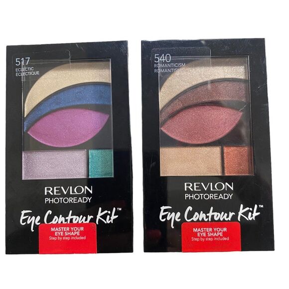 Set of 2 NEW Revlon PhotoReady Eye Contour Kit 517 & 540 - Picture 1 of 4